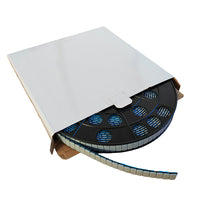 PROVULKA : ELMC0152G - Rouleau de masse adhésive Grise en Acier zingué (1200x5g) pour l'équilibrage de jante VL et VUL. Avec dévidoir