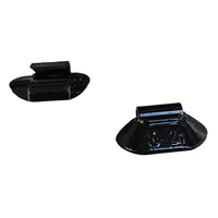 PROVULKA : ELMF0103_10 - Masse à frapper Noire en Zinc pour l'équilibrage de jante acier VL et VUL