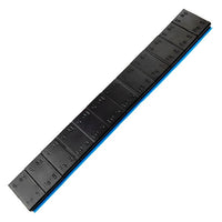 PROVULKA : ELMC0102B - Masse adhésive Noire en Acier zingué (12x5g) pour l'équilibrage de jante VL et VUL