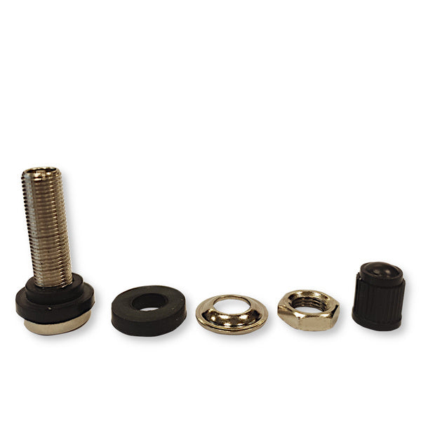 Lot De 16 Valves Métalliques Pour Pneus - Universelles 11,3 Mm, En Acier Argenté - Pour Voitures, Motos, Camions, SUV