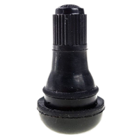 PROVULKA : GFVS0101 - Valve caoutchouc TR412 (V2.03.6) pour pneu Tubeless - Snap in - trou de jante en 11,3mm (par 100)