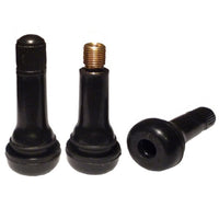 PROVULKA_GFVS0106_Valve caoutchouc TR413 TÜV (V2.03.1) pour pneu Tubeless - Snap in - trou de jante en 11,3mm - Qualité première monte (par 100). Bouchon ouvert