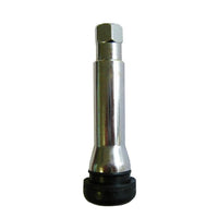 PROVULKA : GFVS0119 - Valve caoutchouc TR418 (V2.03.4) pour pneu Tubeless - Snap in - trou de jante en 11,3mm - Chrome (par 10)