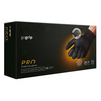 PROVULKA : DVHC0201 - Gant nitrile Gogrip PRO boîte de 50pcs - Noir. Boîte