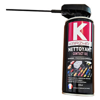 PROVULKA : DVPC0010 - Nettoyant contact à sec - Gamme professionnelle - 300ml. Buse de précision