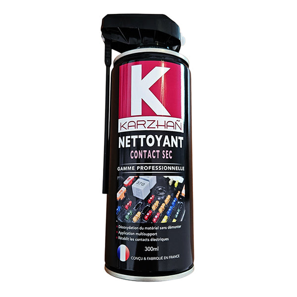 PROVULKA : DVPC0010 - Nettoyant contact à sec - Gamme professionnelle - 300ml