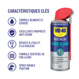 PROVULKA - DVPC0016 : Graisse Blanche au Lithium WD40 - 400ml. Caractéristiques