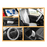 PROVULKA : DVPV0005 - Kit de protection jetable 5 en 1 pour véhicule - carton de 100pcs