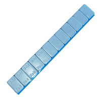 PROVULKA : ELMC0101G - Masse adhésive Grise en Acier zingué (12x5g) pour l'équilibrage de jante VL et VUL