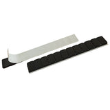 PROVULKA : ELMC0102BE - Masse adhésive Noire EasyClean en Acier zingué (12x5g) pour l'équilibrage de jante VL et VUL. Recto verso