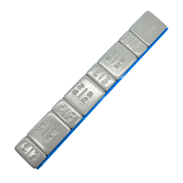 PROVULKA : ELMC0105G - Masse adhésive Grise en Acier zingué (4x5g+4x10g) pour l'équilibrage de jante VL et VUL
