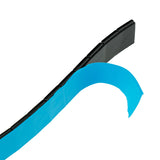 PROVULKA : ELMC0152B - Rouleau de masse adhésive Noire en Acier zingue (1200x5g) pour l'équilibrage de jante VL et VUL. Zoom adhésif