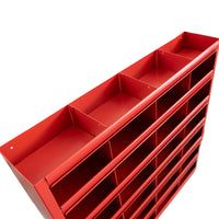 PROVULKA : ELTA0008 - Casier de rangement pour masse d'équilibrage - 28 bacs. Dessus