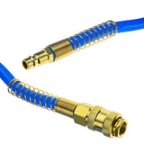 PROVULKA : GFDG0016 - Tuyau spirale 12/8mm avec raccord rapide - longueur extensible 0,5-5m. Zoom raccords