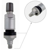PROVULKA : GFVE0102AF - Valve TPMS type TRW angle fixe - valve de remplacement Alu pour système de valve électronique. Vue + Zoom