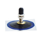 PROVULKA : GFVS0014 - Valve avec embase caoutchouc TR4/GP4 (V1.09.1) pour pneu avec chambre à air Moto - Vulcanisation à froid