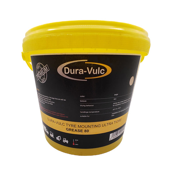 PROVULKA : MTAC0006 - Graisse type MICHELIN Tigre 80 pour montage de pneu PL, AGRI et GC - 4Kg