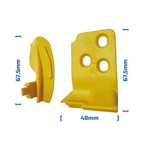PROVULKA : MTTA0109 - Kit de protection plastique pour tête opérante de démonte pneu - forme 4