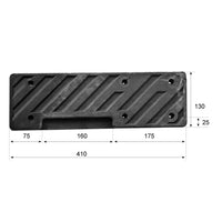 PROVULKA : MTTA0503 - Tampon latéral pour démonte pneu BRIGHT Basic. Dimensions