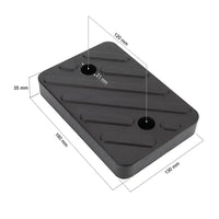 PROVULKA : MTTA0504 - Tampon latéral pour démonte pneu CEMB HOFMANN MEGAPLAN. Dimensions