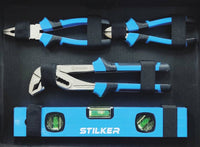 PROVULKA : TLHT0401 - Caisse à outils dépannage 112 pièces - 1/4" et 1/2". Plateau 3