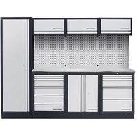 PROVULKA : TLMA0101BIX - Mobilier d'atelier 3 éléments + armoire 1 porte - KRAFTWERK 3964BIX