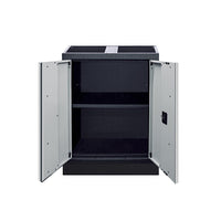 PROVULKA : TLMA0102 - Mobilier d'atelier 2 éléments + armoire 1 porte - KRAFTWERK. Meuble bas 2 portes