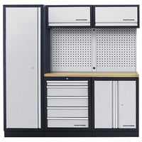 PROVULKA : TLMA0102 - Mobilier d'atelier 2 éléments + armoire 1 porte - KRAFTWERK