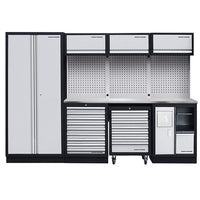PROVULKA : TLMA0103DIX - Mobilier d'atelier 3 éléments + armoire 2 portes - KRAFTWERK 3964DIX