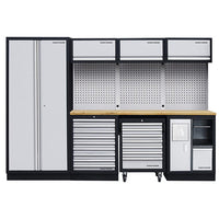 PROVULKA : TLMA0103 - Mobilier d'atelier 3 éléments + armoire 2 portes - KRAFTWERK