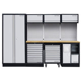PROVULKA : TLMA0103 - Mobilier d'atelier 3 éléments + armoire 2 portes - KRAFTWERK