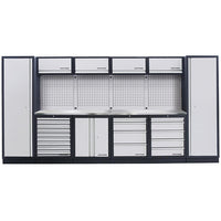 PROVULKA : TLMA0104FIX - Mobilier d'atelier 4 éléments + 2 armoires 1 porte - KRAFTWERK 3964FIX