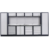 PROVULKA : TLMA0104FIX - Mobilier d'atelier 4 éléments + 2 armoires 1 porte - KRAFTWERK 3964FIX