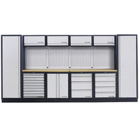 PROVULKA : TLMA0104 - Mobilier d'atelier 4 éléments + 2 armoires 1 porte - KRAFTWERK