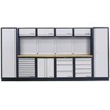 PROVULKA : TLMA0104 - Mobilier d'atelier 4 éléments + 2 armoires 1 porte - KRAFTWERK