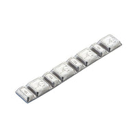 PROVULKA : ELMC0003 - Masse adhésive en Plomb (4x5g+4x10g) pour l'équilibrage de jante Moto - HOFMANN TYPE 303