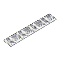 PROVULKA : ELMC0004X100 - Masse adhésive en Plomb (4x5g+4x10g) pour l'équilibrage de jante Moto - HOFMANN TYPE 330