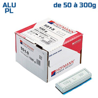 PROVULKA - ELMC0202 - Masse adhésive en Plomb plastifié pour l'équilibrage de jante alu PL - HOFMANN TYPE 551. Gamme