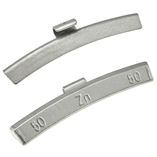 100 Masses à Frapper Perfect Equipment - Type 84 - 5 G - Zinc Argenté - Pour Jantes Acier