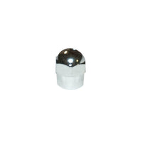 PROVULKA : GFBR0004C - Bouchon de valve chromé - tête bombée (par 100)