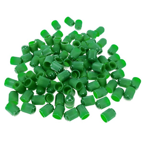 PROVULKA : GFBR0005 - Bouchon de valve TRVC8 Vert - pour valve de pneu Moto, VL et VUL (par 100)
