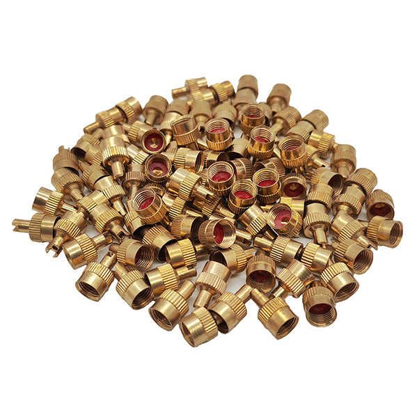 Bouchons de Valve de Pneu , doré, 4 pièces/Paquet, Aluminium anodisé,  résistant à la Corrosion, Couvre