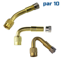 PROVULKA : GFRE0001 - Gamme de rallonge coudée pour roues jumelées (par 10)