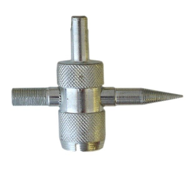 Outil Démonte-obus 4 En 1 Pour Valve De Pneu - Moto, Vélo, Tubeless - RSM, Garantie 2 Ans