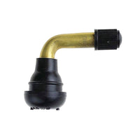 PROVULKA : GFVS0005 - Valve métallique coudée PVR70 (TR412L) pour pneu Tubeless Moto - Snap in - trou de jante en 11,3mm