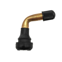 PROVULKA : GFVS0006 - Valve métallique coudée BLV401 pour pneu Tubeless Moto - Snap in - trou de jante en 8,3mm