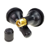 PROVULKA : GFVS0117 - Valve caoutchouc TR415 (V2.03.3) pour pneu Tubeless - Snap in - trou de jante en 15,7mm (par 10). Bouchon ouvert
