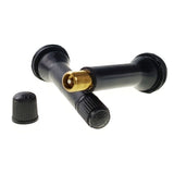 PROVULKA : GFVS0118 - Valve caoutchouc TR418 (V2.03.4) pour pneu Tubeless - Snap in - trou de jante en 11,3mm (par 10). Bouchon ouvert