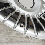 PROVULKA : GFVS0128 - Kit de valve invisible pour pneu Tubeless - Chrome - trou de jante en 11,3mm (par 4). Vue montée