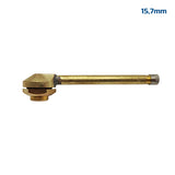 PROVULKA : GFVS0201V3.12.2 - Valve métallique non coudée pour jante creuse 15° - 95MSF15,7 (V3.12.2) type Michelin 1470 - trou de jante en 15,7mm